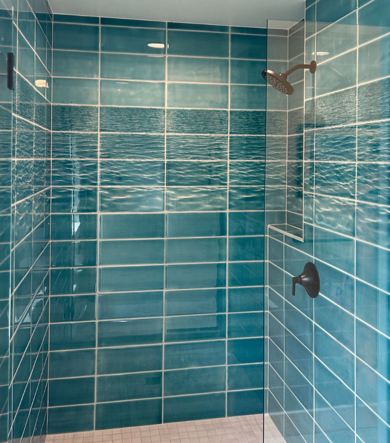 Walk in shower tile ideas