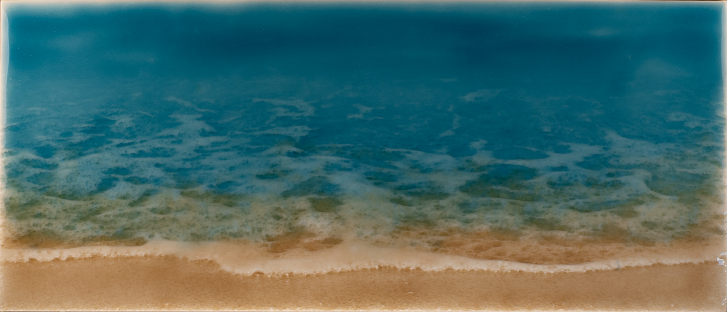 Beach Themed Bathroom Tile Mural Surf and Sand