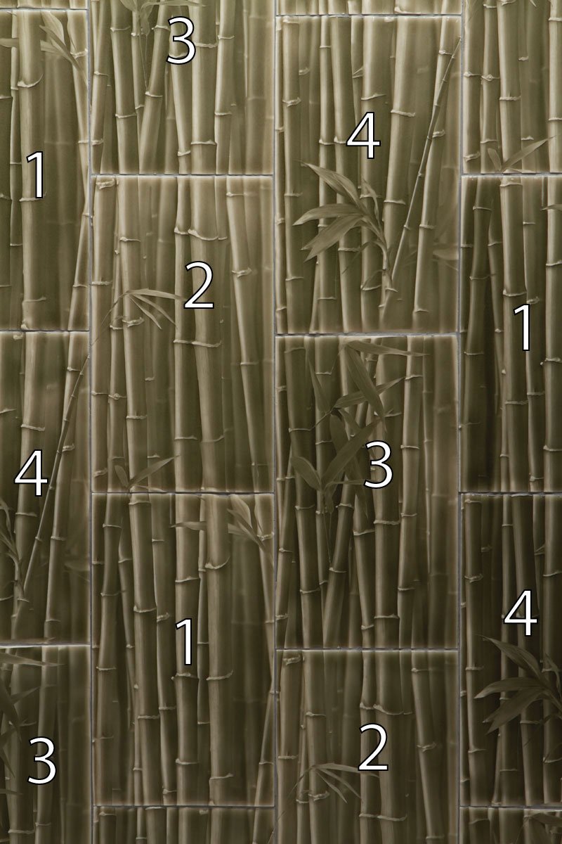 Biophilic Shower Tile Designs