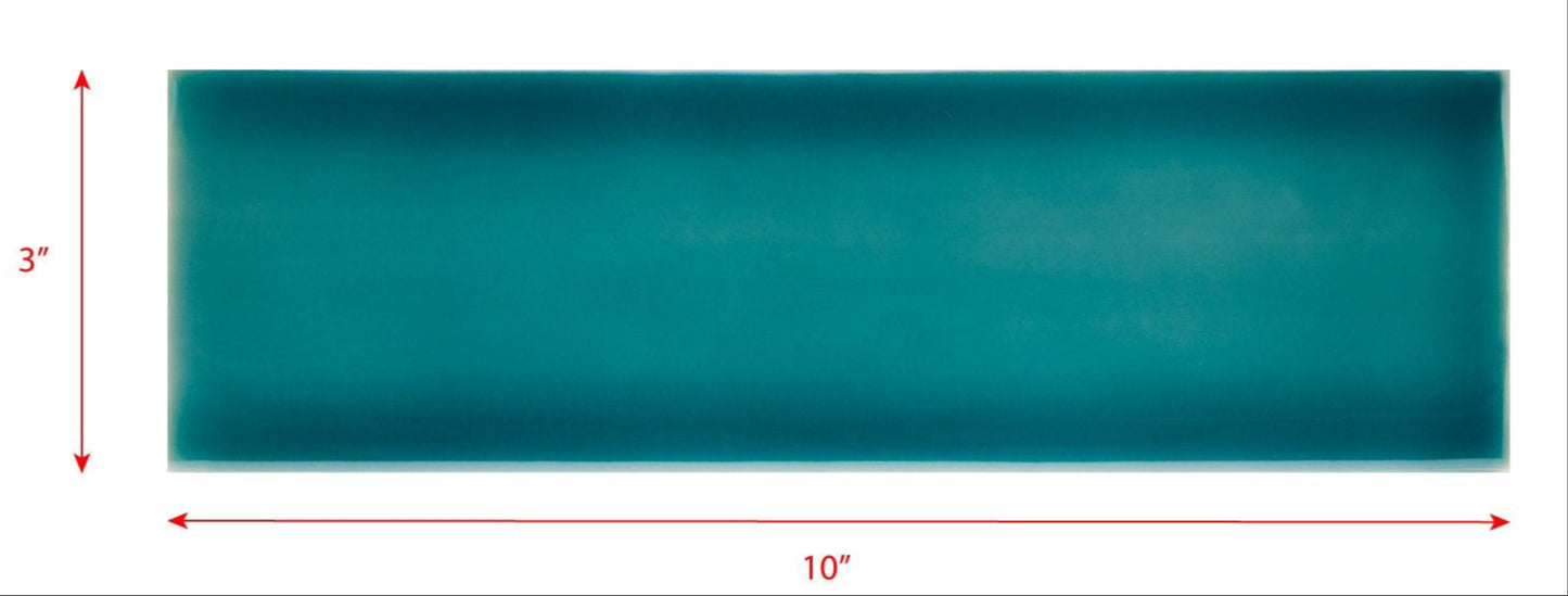 3 x 10 subway tile deep blue