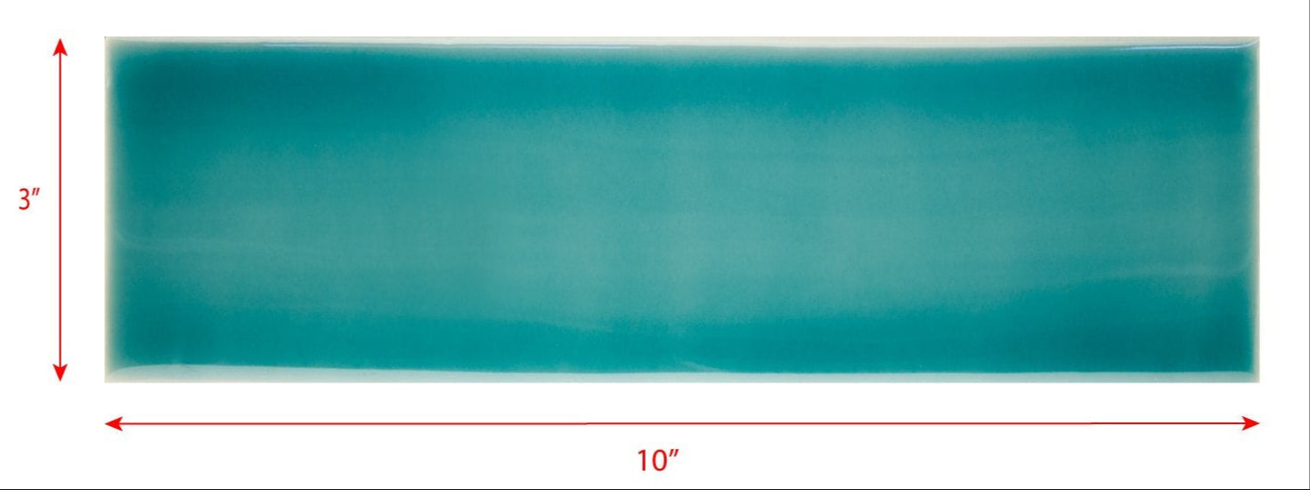 3 x 12 subway tile turquoise