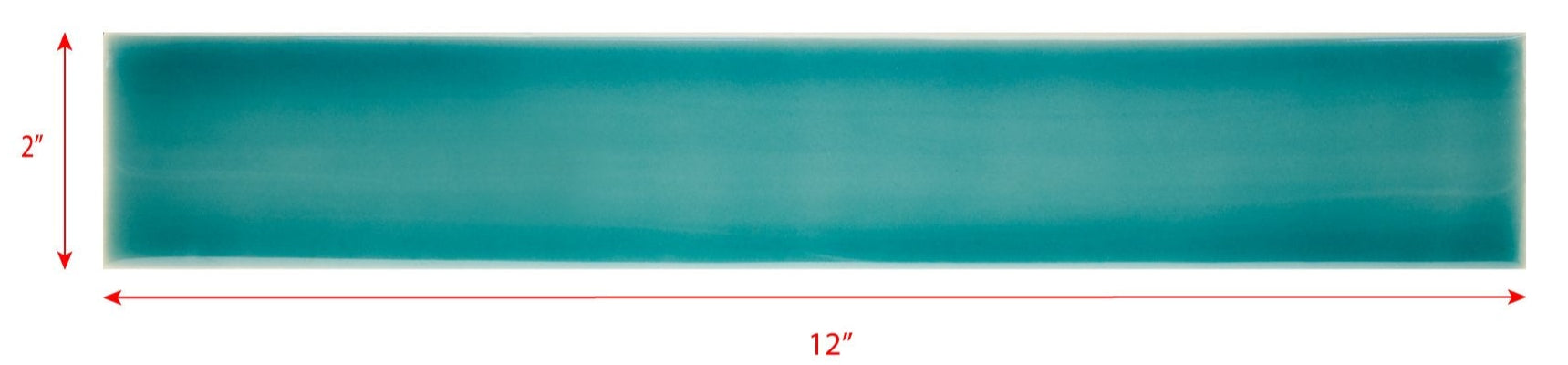 2 x 12 subway tile turquoise