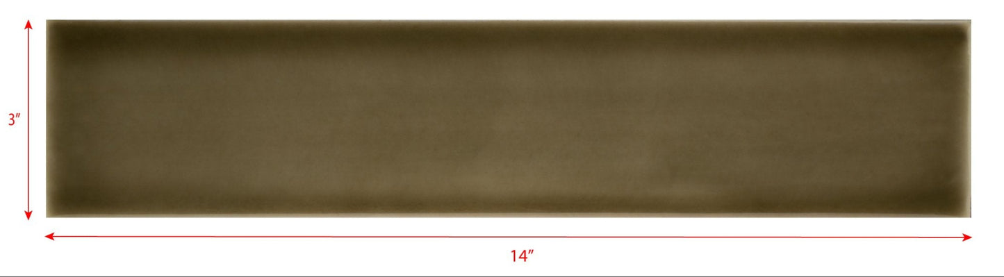 3 x 14 taupe subway tile