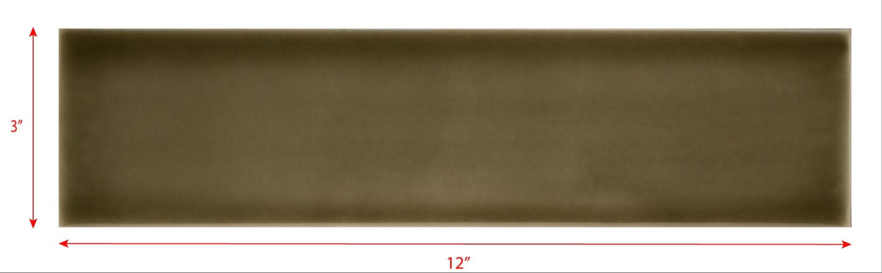 3 x 12 taupe subway tile