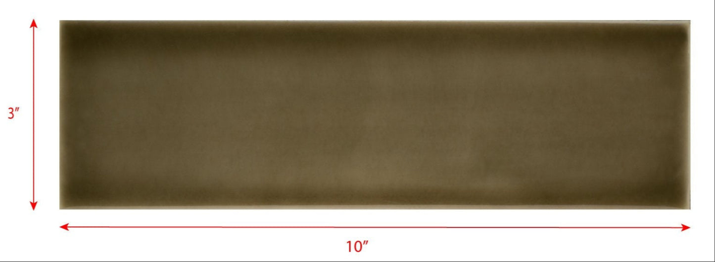 3 x 10 taupe subway tile