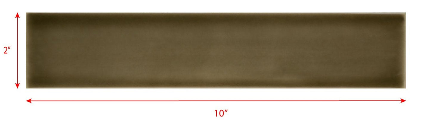 2 x 10 taupe subway tile