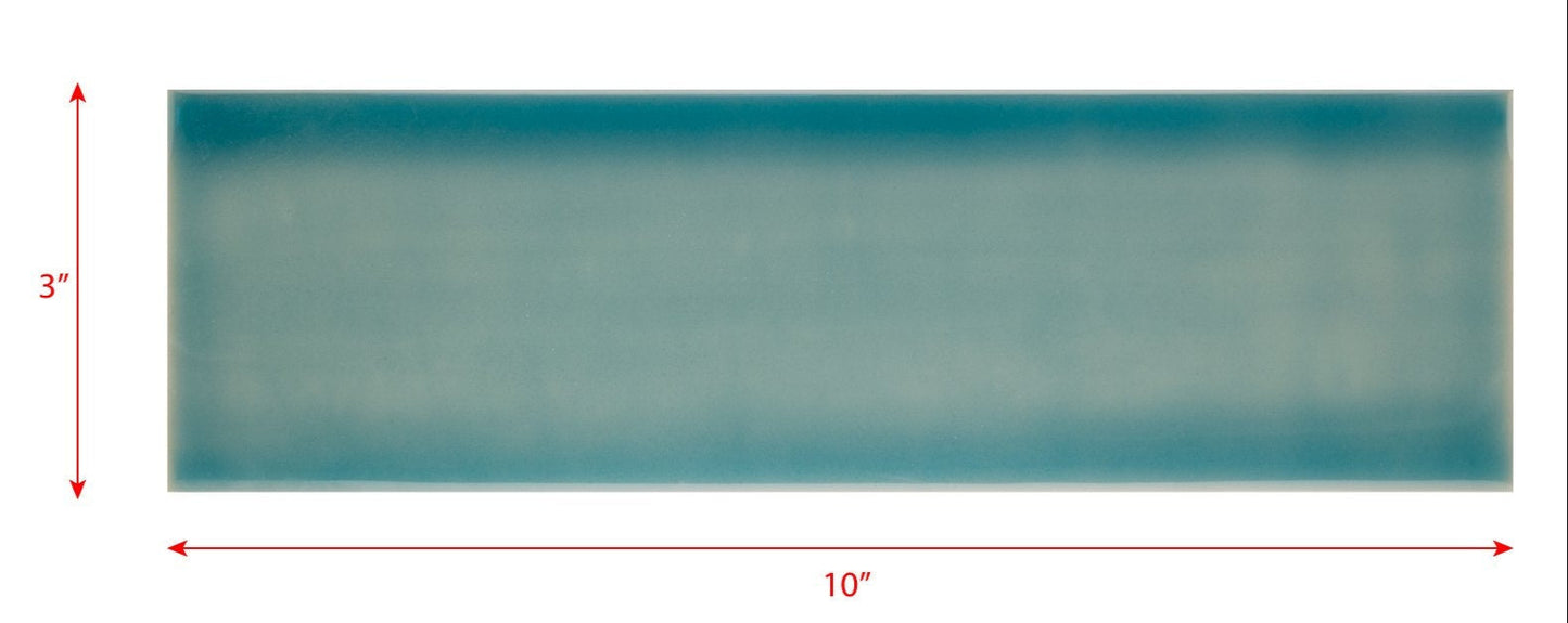 3 x 10 bermuda blue subway tile