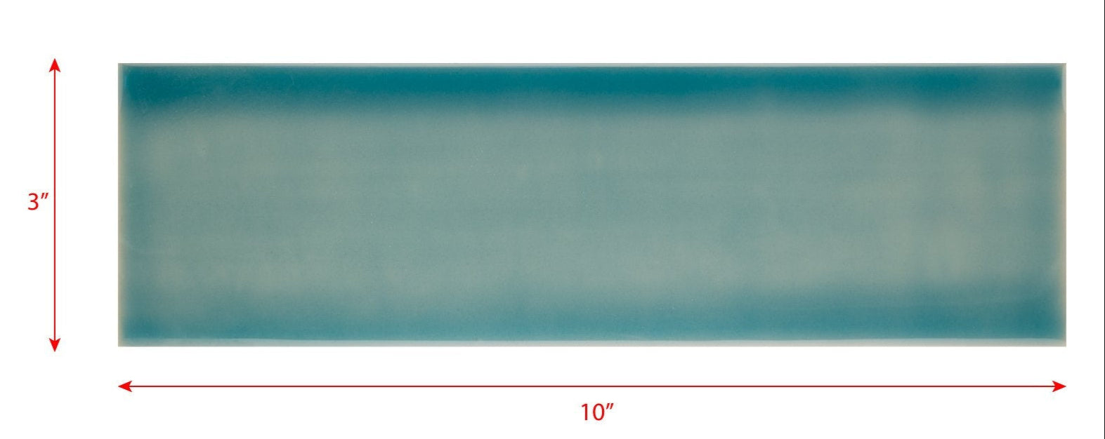 3 x 10 bermuda blue subway tile