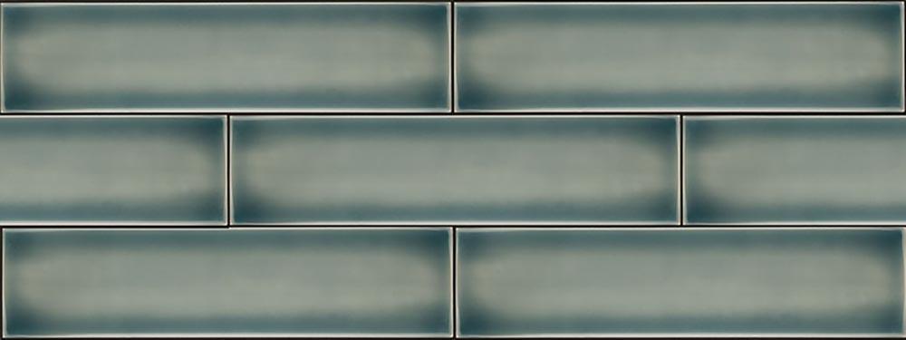 seaglass blue subway tile backsplash