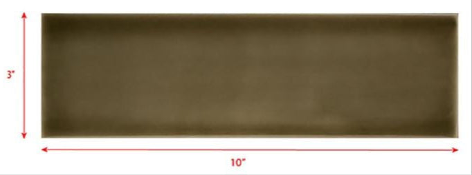 3 x 10 taupe subway tile