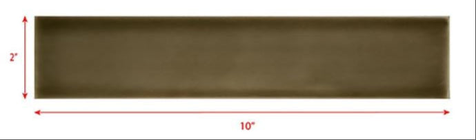 2 x 10 taupe subway tile