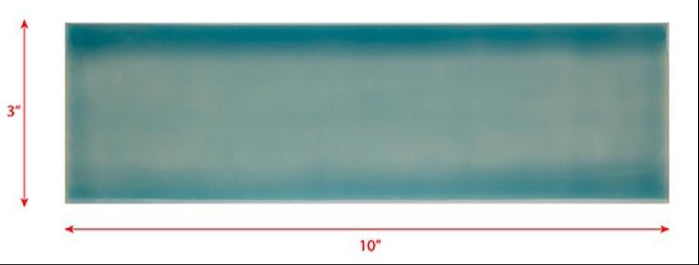 3 x 10 bermuda blue subway tile