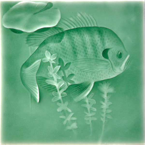 Arts and Crafts Tile Bluegill